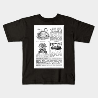 Kill Or Cure - Victorian Advertising Kids T-Shirt